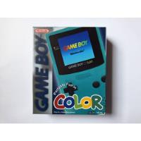 Caixa Reprô Com Berço Para Game Boy Color Verde Água comprar usado  Brasil 