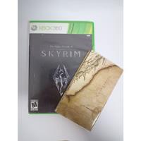 Usado, Skyrim Xbox 360 Original Completo C/ Manual E Mapa Americano comprar usado  Brasil 