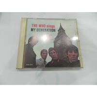 Usado, Cd - The Who - The Who Sings My Generation(2) comprar usado  Brasil 