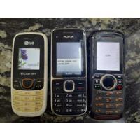 LG A275, Nokia C2-01 E Motorola I296 comprar usado  Brasil 