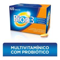 Usado, Multivitamínico Com Probiótico 30 Tabletes Bion3 Sem Sabor comprar usado  Brasil 