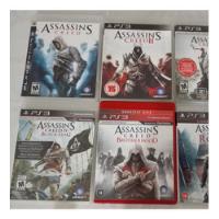  Pack Assassin's Creed Com 6 Jogos Ps3 comprar usado  Brasil 