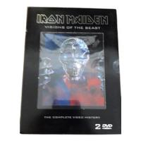 Dvd Duplo Iron Maiden Visions Of The Beast Video History comprar usado  Brasil 