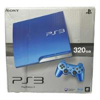 Playstation 3 Slim 320gb Splash Blue - Sony Ps3 comprar usado  Brasil 