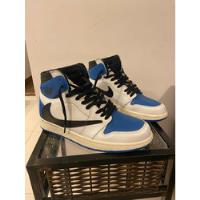 Tênis Sneaker Air Jordan 1 High Blue Travis Scott comprar usado  Brasil 