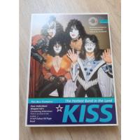 Kiss Box Set The Hottest Band In The Land 4 Shaped Cd + Book comprar usado  Brasil 