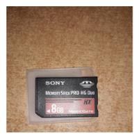 Cartão De Memória Sony Memory Stick Pro-hg Duo 8gb comprar usado  Brasil 