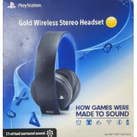 Playstation Gold Ouro Wireless Headset 7.1 Surround - Ps4 comprar usado  Brasil 