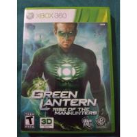 Jogo Green Lantern Rise Of The Manhunters Xbox 360 Original  comprar usado  Brasil 