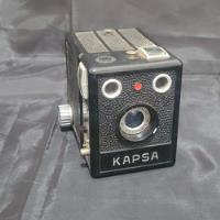 Antiga Câmera Fotográfica Kapsa Pinta Vermelha comprar usado  Brasil 