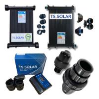 Usado, Kit Aquecimento Solar Piscina 12000l Completo Coletor 3mts comprar usado  Brasil 