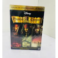 Dvd Box Piratas Do Caribe Trilogia - Original comprar usado  Brasil 