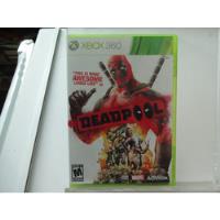 Game Xbox 360 Deadpool Marvel Actionvision  comprar usado  Brasil 