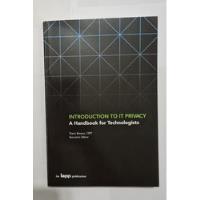 Usado, Livro, Introduction To It Privacy, A Handbook For Technologists, Travis Breaux, Cipt Executive Editor comprar usado  Brasil 