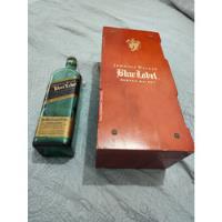 Garrafa Whisky Johnnie Walker Blue Label Caixa Madeira comprar usado  Brasil 