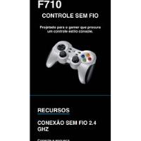 Joystick Logitech Gamepad F710, Sem Fio, Pc E Tv comprar usado  Brasil 