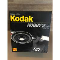 Máquina Fotográfica Kodak Hobby Antiga Na Caixa Com Manual comprar usado  Brasil 