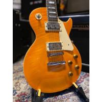 Guitarra Tagima Les Paul Tlp Flamed Transparent Amber -usada comprar usado  Brasil 