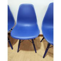Kit 4 Cadeiras Eiffel Charles Eames - Azul Marinho comprar usado  Brasil 