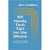 Livro 101 Handy Tech Tips For The iPhone - Rich Demuro [2017] comprar usado  Brasil 