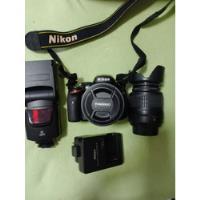 Câmera Nikon D5100 Com Lente 50mm E Flash  comprar usado  Brasil 