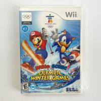 Mario & Sonic Olympic Winter Games Vancouver P/ Nintendo Wii comprar usado  Brasil 