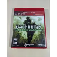 Jogo Call Of Duty 4 Modern Warfare Ps3 Mídia Física comprar usado  Brasil 