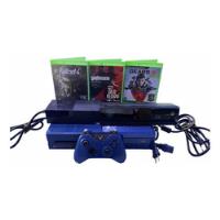 Console Xbox One Forza 500gb Com 1 Controle + 1 Kinect + 3 Jogos Completo E Com Garantia E Nota Fiscal!! comprar usado  Brasil 