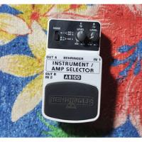 Behringer Ab100 Pedal Instrument / Amp Selector - Willaudio comprar usado  Brasil 