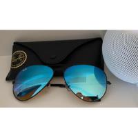 Óculos Ray-ban 3025l 62-14 Preto E Azul comprar usado  Brasil 