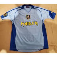 Iron Maiden Maiden England Footbal Futebol Shirt Camisa, usado comprar usado  Brasil 