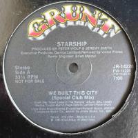 Starship - We Built This City - 12'' Single Vinil Promo Us comprar usado  Brasil 