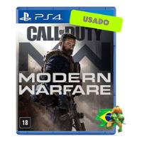 Usado, Call Of Duty: Modern Warfare + Baralho + Poster Ps4 Físico comprar usado  Brasil 