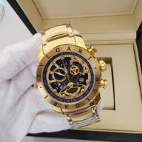 Relógio Bvlgari Skeleton Dourado/ Azul comprar usado  Brasil 