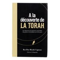 Usado, A La Découverte De La Torah Livro Em Francês De Moché Lipman comprar usado  Brasil 