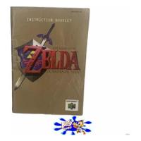 The Legend Of Zelda Ocarina Of Time N64 Manual De Instruçõe comprar usado  Brasil 