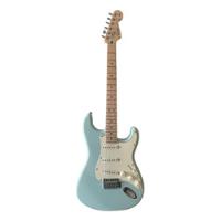 Guitarra Squier By Fender Deluxe Stratocaster Daphne Blue, usado comprar usado  Brasil 