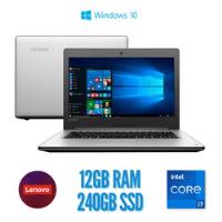 Notebook Lenovo Ideapad 310- Core I7-6500u 12gb 240ssd - W10 comprar usado  Brasil 