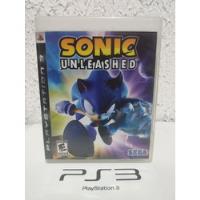 Jogo Sonic Unleashed Ps3 Mídia Física Completo R$79,90 comprar usado  Brasil 