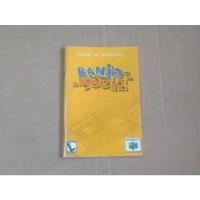 Manual Banjo Tooie - Gradiente  Original - Nintendo 64 / N64 comprar usado  Brasil 
