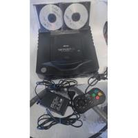Neo Geo Cd Funcionando Controle Fonte Cabo Jogos Top Loader comprar usado  Brasil 