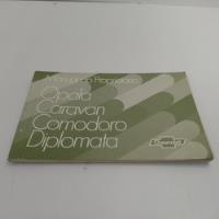 Manual Do Proprietário Chevrolet Diplomata, Opala Mc374      comprar usado  Brasil 