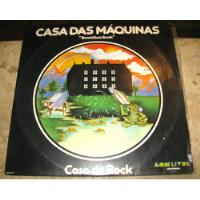 Lp Casa Das Maquinas - Casa Rock (1976) C/ Simbas ( Hydra ) comprar usado  Brasil 
