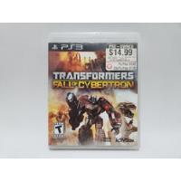 Transformers Fall Of Cybertron Original Para Playstation 3 comprar usado  Brasil 