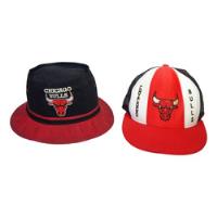  Chicago Bulls Vintage Chapéu Bucket E Lucky Stripes Déc 80 comprar usado  Brasil 