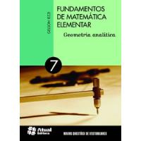 Fundamentos De Matematica Elementar: Geometria Analitica Volume 7 De Gelson Iezzi Pela Atual (2013) comprar usado  Brasil 