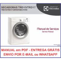 secadora electrolux trd17 manual comprar usado  Brasil 