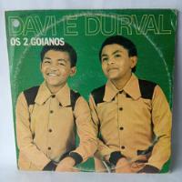 Lp Davi E Durval - Os 2 Goianos (1982) comprar usado  Brasil 