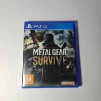Jogo Metal Gear Survive Ps4 Playstation 4 Original comprar usado  Brasil 
