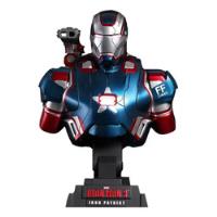 Iron Patriot 1/4 Bust - Iron Man 3 - Hot Toys - Exposto comprar usado  Brasil 
